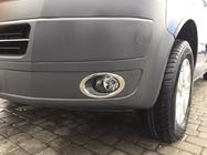 Volkswagen T5 2010-2015 рр. Окантовка на протитуманки (2 шт., нерж.) фото 2