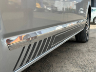 Volkswagen T5 2010-2015 рр. Молдинги на двері (нерж, Хром) 1 двері, Коротка, Carmos - Турецька сталь фото 14