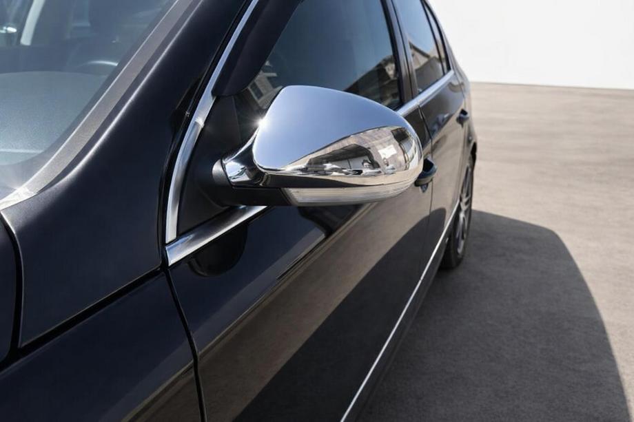 Volkswagen Passat B6 2006-2012 рр. Накладки на дзеркала (2 шт., нерж) Image