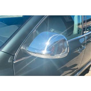 Накладки на дзеркала 2007-2010 ( 2 шт., нерж) Volkswagen Touareg 2002-2010 рр. фото 4