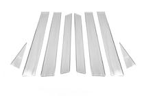 Накладки на стійки (8 шт, нерж) фото 2