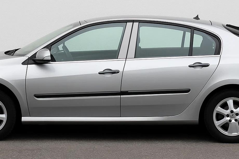 Молдинг дверних стійок (4 шт, нерж.) Image