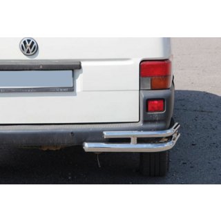 Задні куточки подвійні AK003-Double (2 шт., нерж) Volkswagen T4 Transporter 1990-2003 рр. фото 1