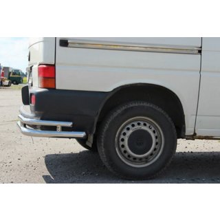 Задні куточки подвійні AK003-Double (2 шт., нерж) Volkswagen T4 Transporter 1990-2003 рр. фото 3
