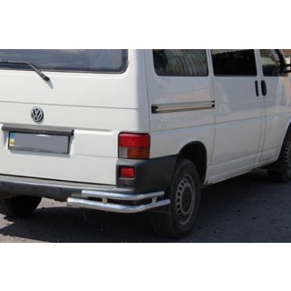 Задні куточки подвійні AK003-Double (2 шт., нерж) Volkswagen T4 Transporter 1990-2003 рр. фото 2
