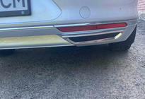 Volkswagen Passat B8 2015-2023 рр. Накладки імітація глушника SD/SW (2015-2018, 2 шт, нерж) фото 1