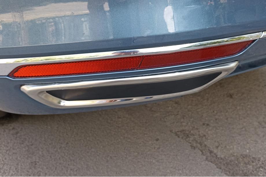 Volkswagen Passat B8 2015-2023 рр. Накладки імітація глушника SD/SW (2015-2018, 2 шт, нерж) Carmos - Турецька сталь Фото 10