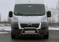 Citroen Jumper 2007-2025 рр. Передня дуга WT003 (нерж.) фото 5