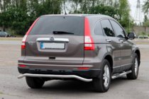 Honda CRV 2012-2016 рр. Задня дуга AK008 (нерж) фото 3