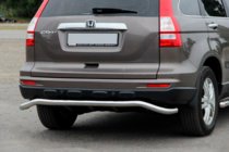 Honda CRV 2012-2016 рр. Задня дуга AK008 (нерж) фото 1