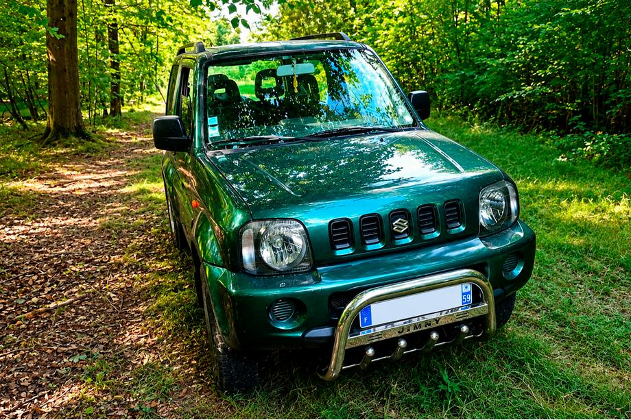 Suzuki Jimny 1998-2018 рр. Кенгурятник QT006 (нерж) Image