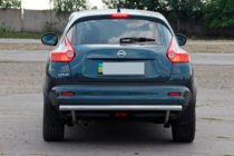 Nissan Juke 2010-2019 рр. Задня дуга AK002 (нерж) фото 4