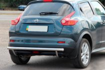 Nissan Juke 2010-2019 рр. Задня дуга AK002 (нерж) фото 2