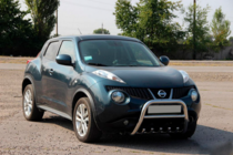 Nissan Juke 2010-2019 рр. Кенгурятник QT012 (нерж) фото 3