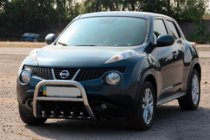 Nissan Juke 2010-2019 рр. Кенгурятник QT012 (нерж) фото 2