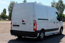 Renault Master 2011-2023 рр. Задні куточки AK003 (2 шт., нерж) фото 8