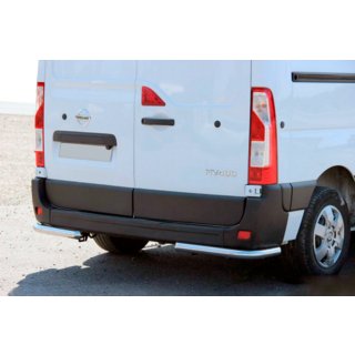 Задні куточки AK003 (2 шт., нерж) Opel Movano 2010-2021 рр. фото 1