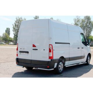 Задні куточки AK003 (2 шт., нерж) Opel Movano 2010-2021 рр. фото 3