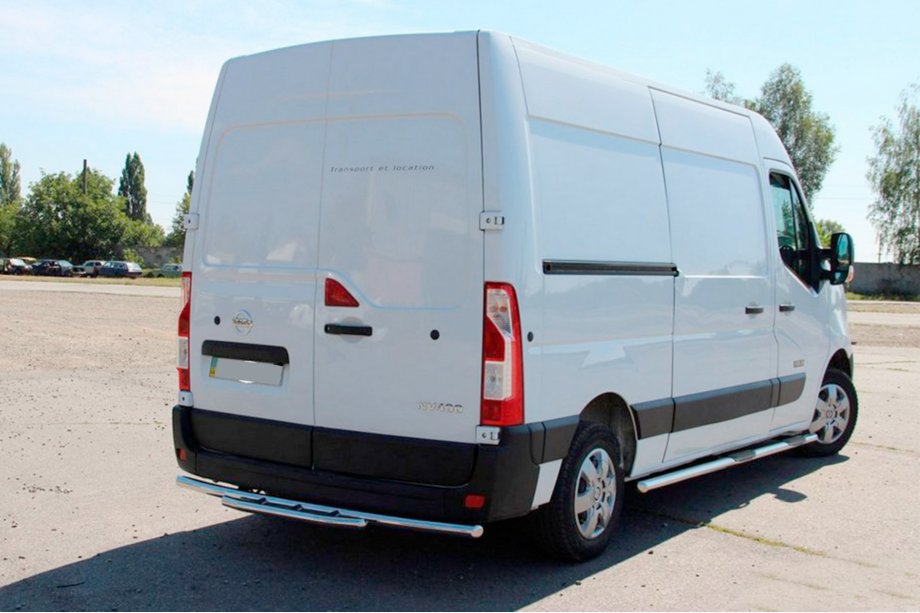 Nissan NV400 2010-2024 рр. Задня дуга AK011 (нерж.) Фото 3