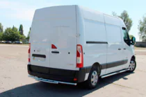 Renault Master 2011-2023 рр. Задня дуга AK011 (нерж.) фото 4