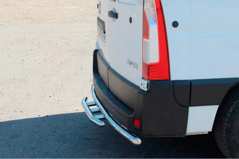 Renault Master 2011-2023 рр. Задня дуга AK011 (нерж.) Image