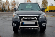 Ford Ranger 2007-2011 рр. Кенгурятник QT008 (нерж) фото 3