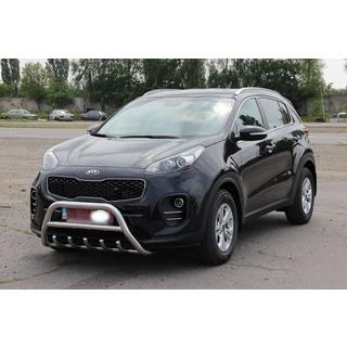 Кенгурятник WT003 (нерж) фото 4