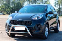 Kia Sportage 2015-2021 рр. Кенгурятник WT006 (нерж) фото 7