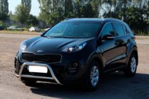 Kia Sportage 2015-2021 рр. Кенгурятник WT006 (нерж) фото 9