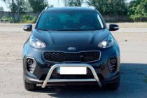 Kia Sportage 2015-2021 рр. Кенгурятник WT006 (нерж) фото 10