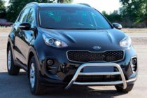Kia Sportage 2015-2021 рр. Кенгурятник WT023 (нерж) фото 1