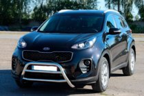 Kia Sportage 2015-2021 рр. Кенгурятник WT023 (нерж) фото 3