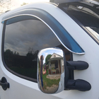 Fiat Doblo I 2005-2010 рр. Накладка на дзеркала (2 шт., пласт) фото 1