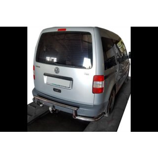 Задня дуга AK003-3 (2 шт., нерж) Volkswagen Caddy 2004-2010 рр. фото 3