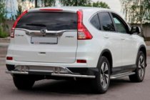 Honda CRV 2012-2016 рр. Задня дуга AK003-21 (нерж) фото 3
