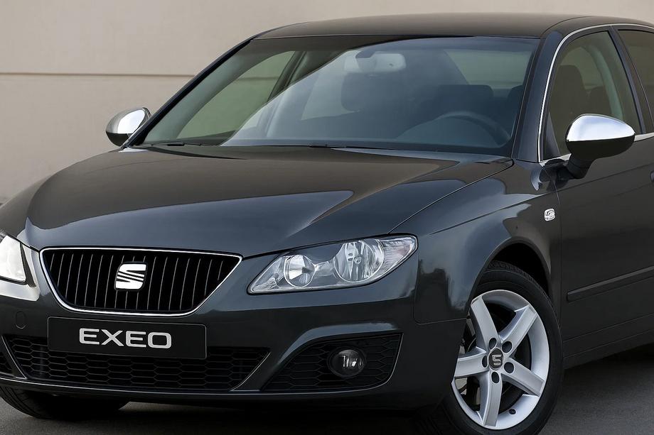 Seat Exeo 2008-2013 рр. Накладки на дзеркала (2 шт, нерж) Image