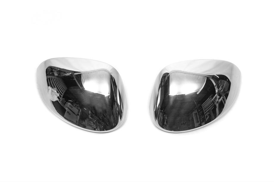 Seat Exeo 2008-2013 рр. Накладки на дзеркала (2 шт, нерж) Фото 4