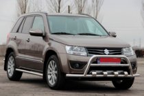 Suzuki Grand Vitara 2005-2017 рр. Кенгурятник ST-WT-15 (нерж.) фото 3