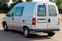 Citroen Jumpy 1996-2007 рр. Задні подвійні куточки AK003-подвійний (нерж) фото 4