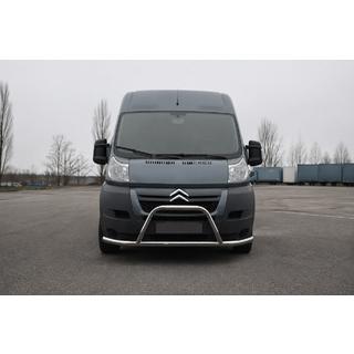 Передня дуга ST019 (нерж.) Fiat Ducato 2006-2025 рр. фото 1