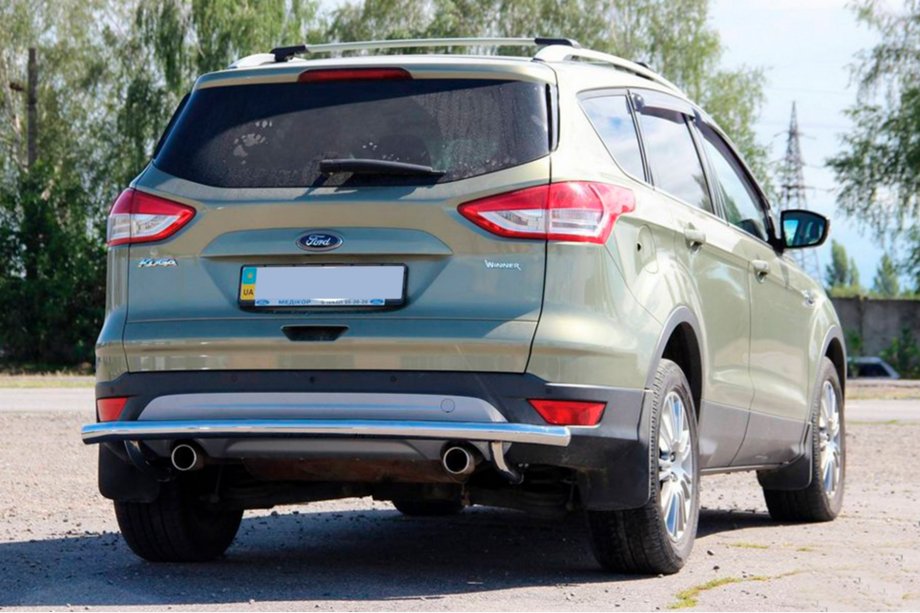 Ford Kuga/Escape 2013-2019 рр. Задня дуга AK002 (нерж) Image