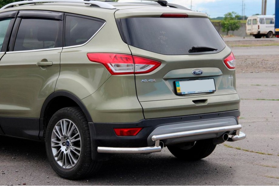 Ford Kuga/Escape 2013-2019 рр. Задня дуга AK002-3 (нерж) Image