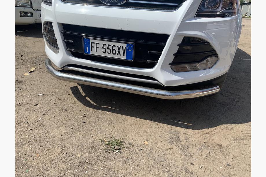 Ford Kuga/Escape 2013-2019 рр. Передній захист ST008 (нерж.) Фото 8