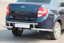 Lada Granta 2011- рр. Задня дуга AK003-2 фото 2