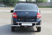 Lada Granta 2011- рр. Задня дуга AK003-2 фото 4
