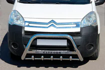 Citroen Berlingo 2008-2018 рр. Кенгурятник WT004 (нерж.) фото 1
