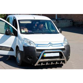 Кенгурятник WT004 (нерж.) фото 2