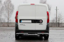 Opel Combo 2012-2018 рр. Задні куточки AK003 (нерж.) фото 4