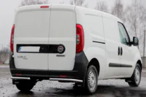 Opel Combo 2012-2018 рр. Задні куточки AK003 (нерж.) фото 2