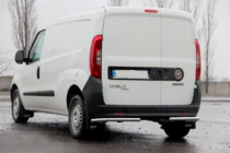 Opel Combo 2012-2018 рр. Задні куточки AK003 (нерж.) фото 3